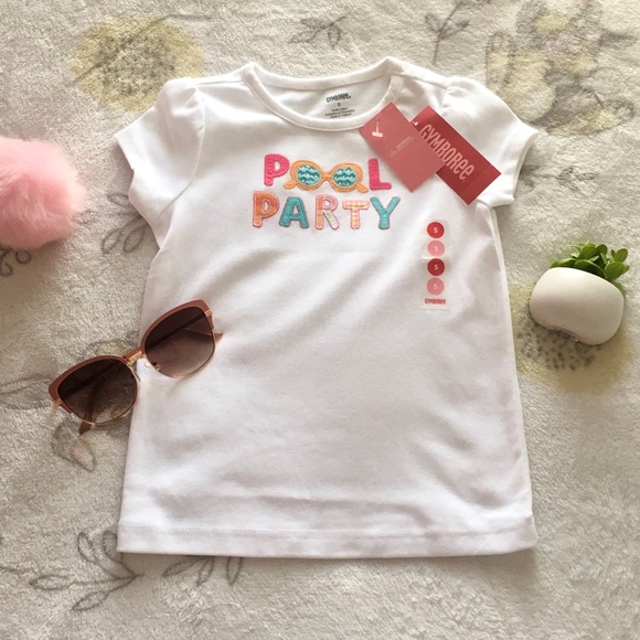 Little Girl Gymboree Pool Party Top Size 5 NWT - Picture 2 of 4
